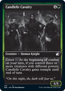 Candlelit Cavalry card from Innistrad: Double Feature