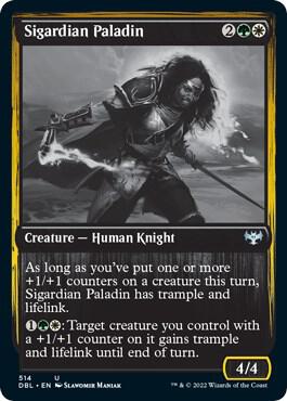 Sigardian Paladin card from Innistrad: Double Feature