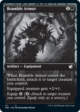 Bramble Armor card from Innistrad: Double Feature