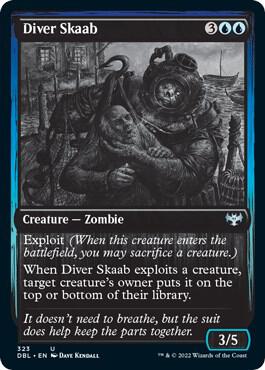 Diver Skaab card from Innistrad: Double Feature