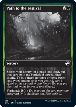 Path to the Festival card from Innistrad: Double Feature