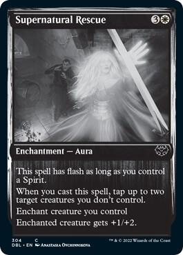 Supernatural Rescue card from Innistrad: Double Feature