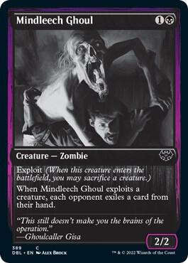 Mindleech Ghoul card from Innistrad: Double Feature
