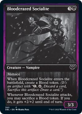 Bloodcrazed Socialite card from Innistrad: Double Feature
