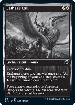 Cathar's Call card from Innistrad: Double Feature