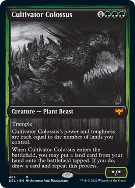 Cultivator Colossus card from Innistrad: Double Feature