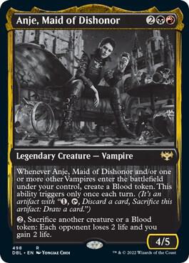 Anje, Maid of Dishonor card from Innistrad: Double Feature