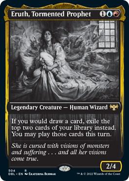 Eruth, Tormented Prophet card from Innistrad: Double Feature