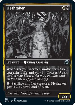 Fleshtaker card from Innistrad: Double Feature