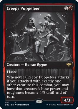 Creepy Puppeteer card from Innistrad: Double Feature