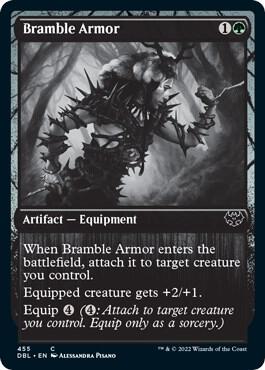 Bramble Armor (455) card from Innistrad: Double Feature