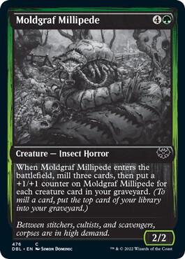 Moldgraf Millipede card from Innistrad: Double Feature