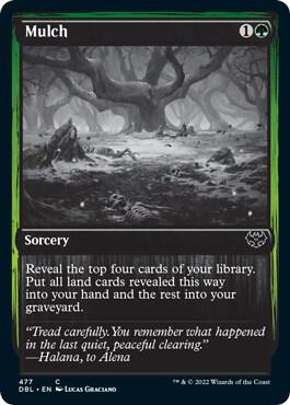 Mulch card from Innistrad: Double Feature