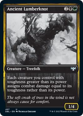 Ancient Lumberknot card from Innistrad: Double Feature
