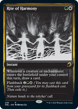 Rite of Harmony card from Innistrad: Double Feature