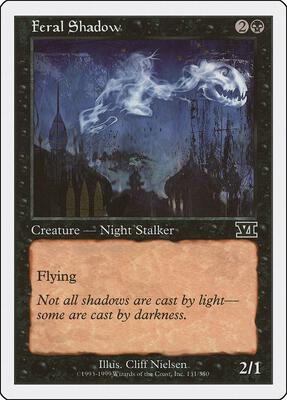 Feral Shadow card from Classic Sixth Edition