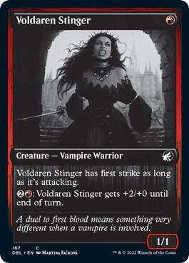 Voldaren Stinger card from Innistrad: Double Feature