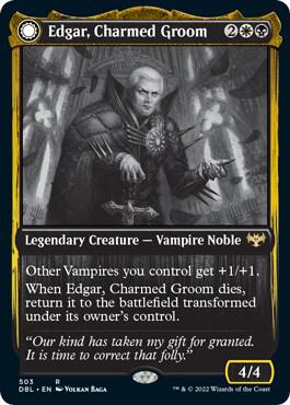 Edgar, Charmed Groom card from Innistrad: Double Feature