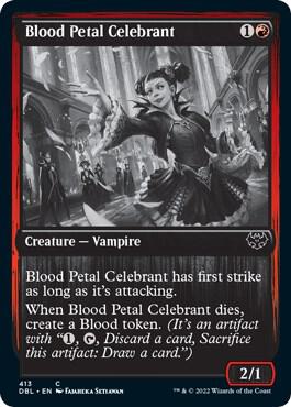 Blood Petal Celebrant card from Innistrad: Double Feature