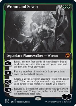 Wrenn and Seven card from Innistrad: Double Feature
