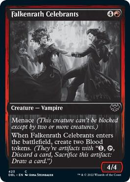 Falkenrath Celebrants card from Innistrad: Double Feature