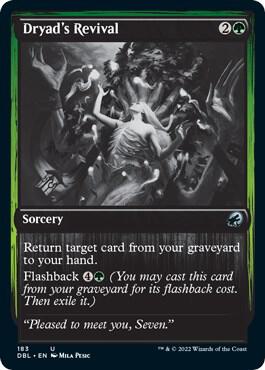 Dryad's Revival card from Innistrad: Double Feature