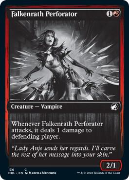 Falkenrath Perforator card from Innistrad: Double Feature