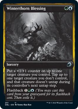 Winterthorn Blessing card from Innistrad: Double Feature