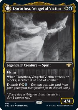Dorothea, Vengeful Victim card from Innistrad: Double Feature
