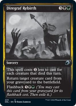 Diregraf Rebirth card from Innistrad: Double Feature