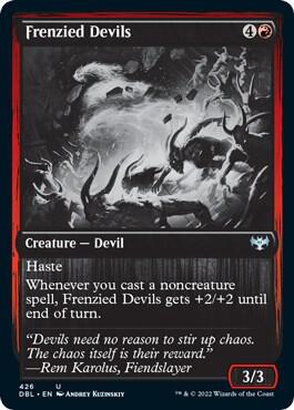 Frenzied Devils card from Innistrad: Double Feature