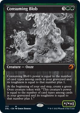 Consuming Blob card from Innistrad: Double Feature