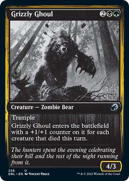 Grizzly Ghoul card from Innistrad: Double Feature