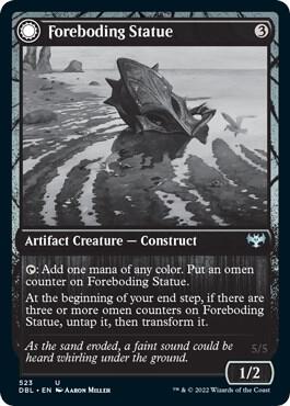 Foreboding Statue card from Innistrad: Double Feature