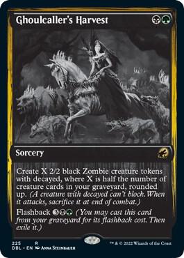 Ghoulcaller's Harvest card from Innistrad: Double Feature