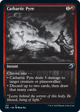 Cathartic Pyre card from Innistrad: Double Feature
