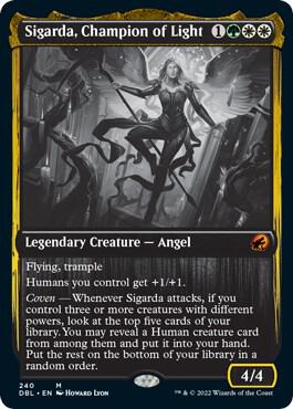 Sigarda, Champion of Light card from Innistrad: Double Feature