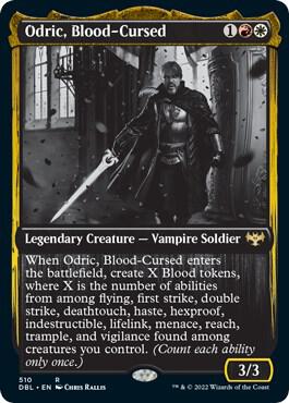 Odric, Blood-Cursed card from Innistrad: Double Feature