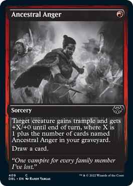 Ancestral Anger card from Innistrad: Double Feature