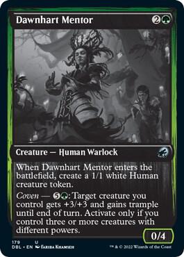 Dawnhart Mentor card from Innistrad: Double Feature