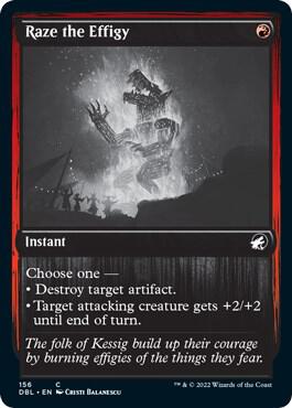 Raze the Effigy card from Innistrad: Double Feature