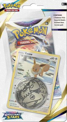 Brilliant Stars Single Pack Blister [Eevee] card from SWSH09: Brilliant Stars