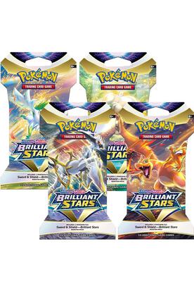 Brilliant Stars Sleeved Booster Pack Art Bundle [Set of 4] card from SWSH09: Brilliant Stars