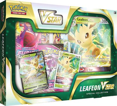 Leafeon VSTAR Special Collection card from SWSH09: Brilliant Stars