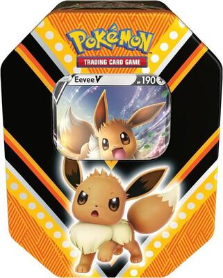 V Powers Tin [Eevee V] (International Version) card from Miscellaneous Cards & Products