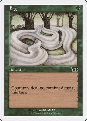 Fog card from Classic Sixth Edition