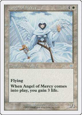 Angel of Mercy card from Starter 1999