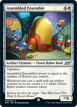 Assembled Ensemble card from Unfinity
