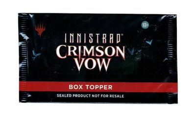 Innistrad: Crimson Vow - Box Topper Pack card from Innistrad: Crimson Vow