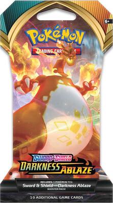 Darkness Ablaze Sleeved Booster Pack card from SWSH03: Darkness Ablaze